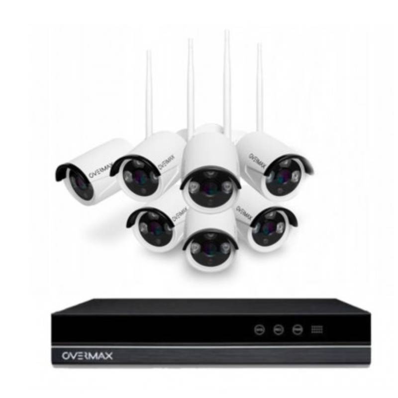 Kit de Surveillance OVERMAX NVR 4.0 Avec 7 Caméras
