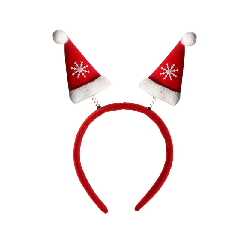 Serre tête Pour Noël - Rouge&Blanc (KM703) - Image 2