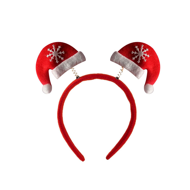 Serre tête Pour Noël - Rouge&Blanc (KM703)