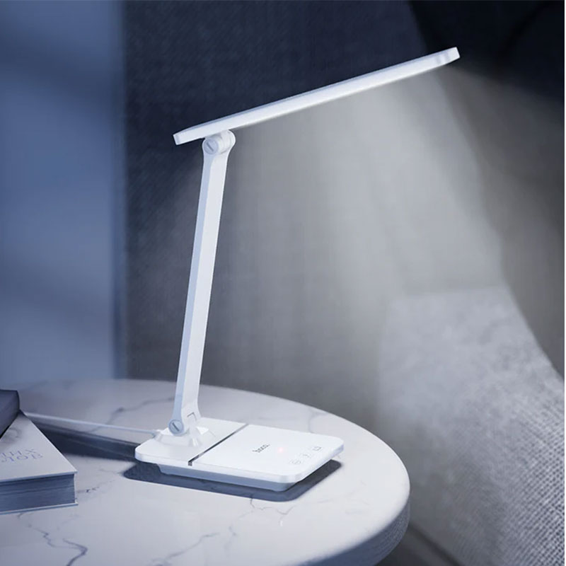 Lampe de Bureau HOCO HX11 LED Articulée - Blanc - Image 3