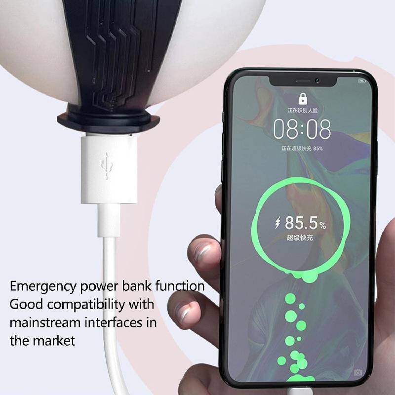 Lampe de Camping Rechargeable DY-007 Double Éclairage LED - Image 5