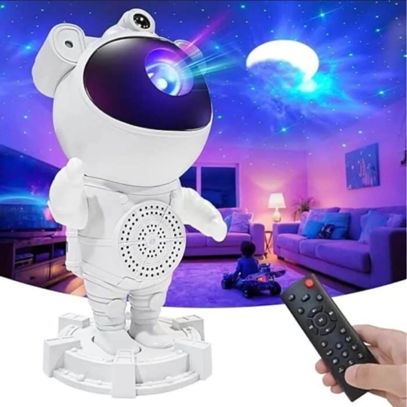 Lampe de nuit LED Astronaute 5 V Éclairage RGB avec Télécommande - Image 3