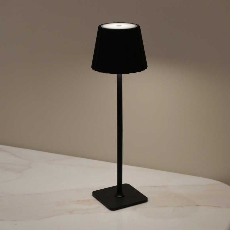 Lampe de table de Bureau LED Sans Fil - Noir - Image 2