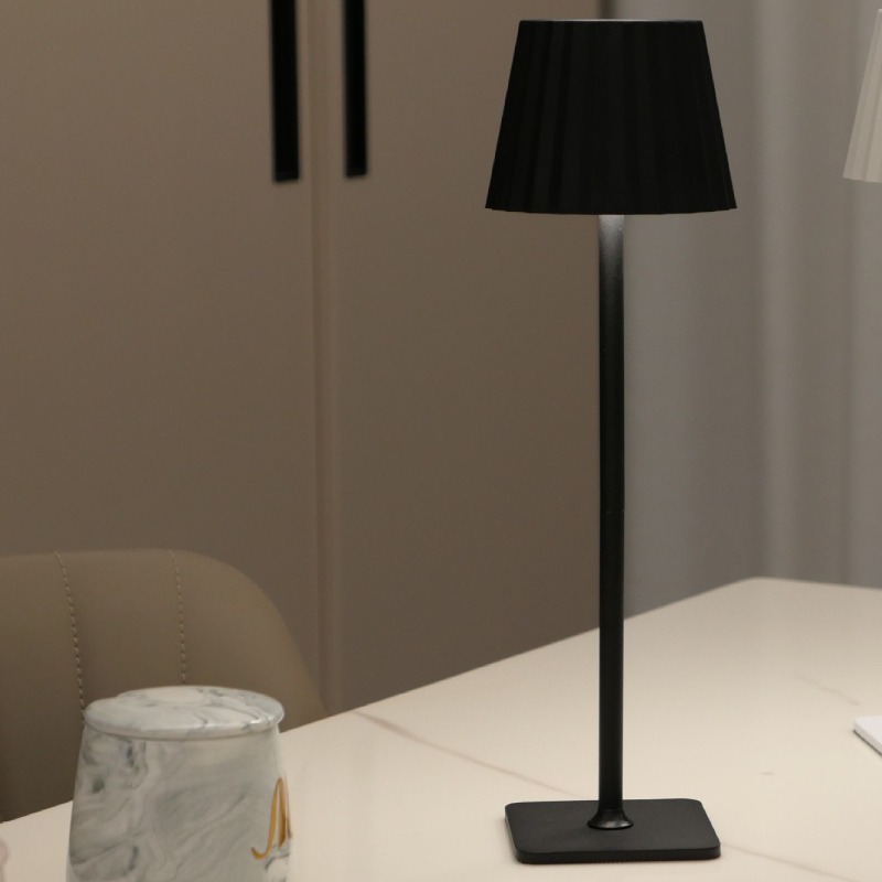 Lampe de table de Bureau LED Sans Fil - Noir - Image 3