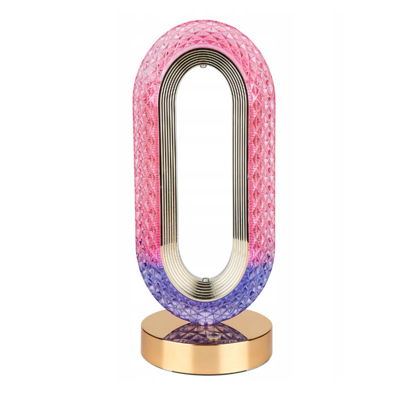 Lampe de Table LED Cristal Sans Fil Forme