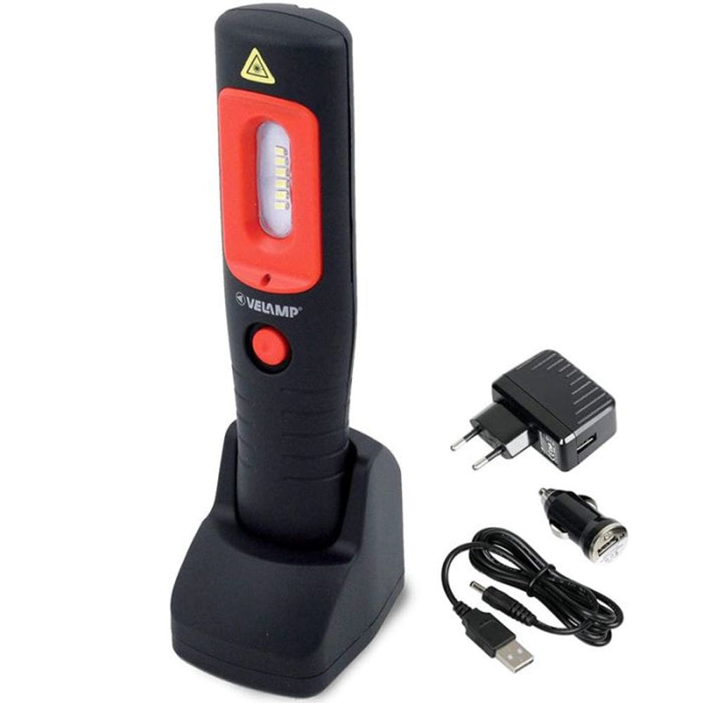 Lampe de Travail VeLamp IS475 Plastique Multifonction - Noir