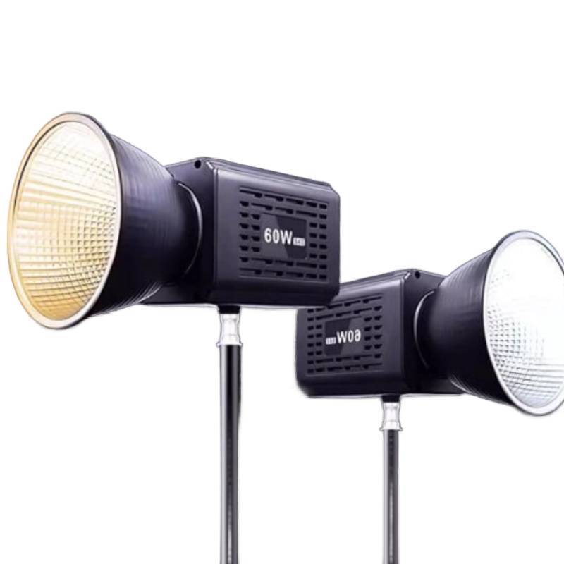 Lampe LED COB S60 60W Bicolore Rechargeable pour Photo et Vidéo - Image 2