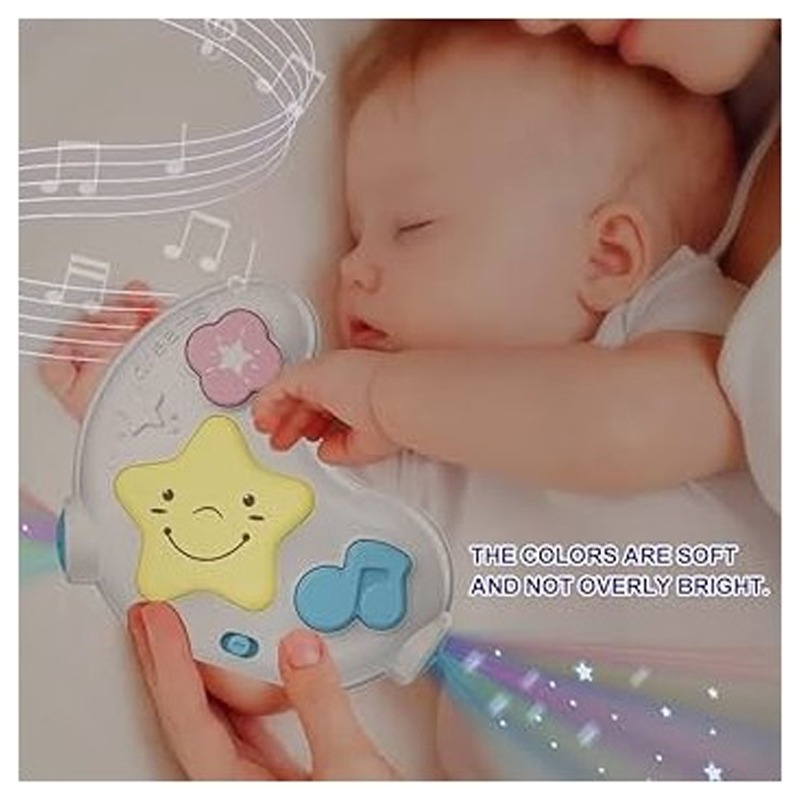 Lampe Musicale Pour bébé LB6637 - Blanc - Image 3