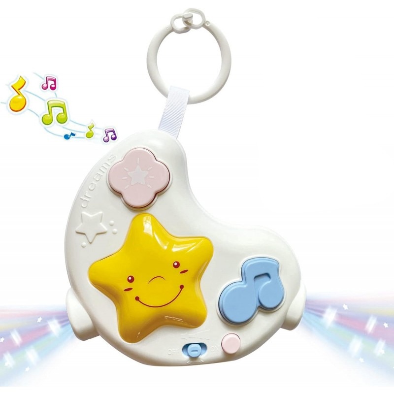 Lampe Musicale Pour bébé LB6637 - Blanc