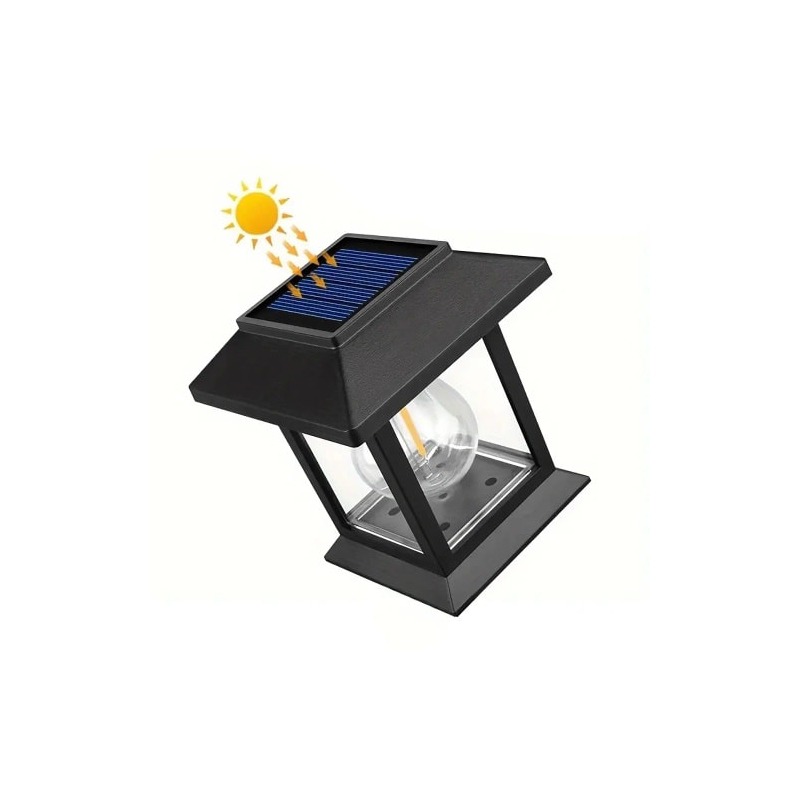 Lampe Solaire à Flamme FOREVER 12 LED IP65 - HK-115A - Image 3