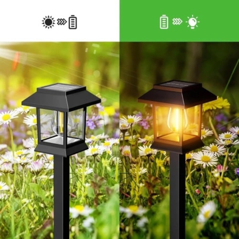 Lampe Solaire à Flamme FOREVER 12 LED IP65 - HK-115A - Image 4