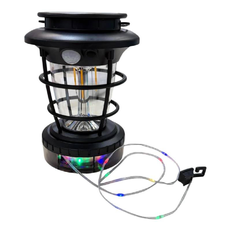 Lampe Solaire Multifonction JF-8819 avec Guirlande LED 10M - Image 2