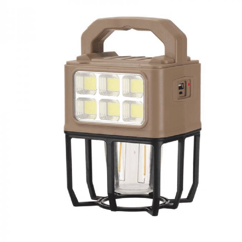 Lampe Solaire Portable NY-9802A Multi-Sources Rechargeable