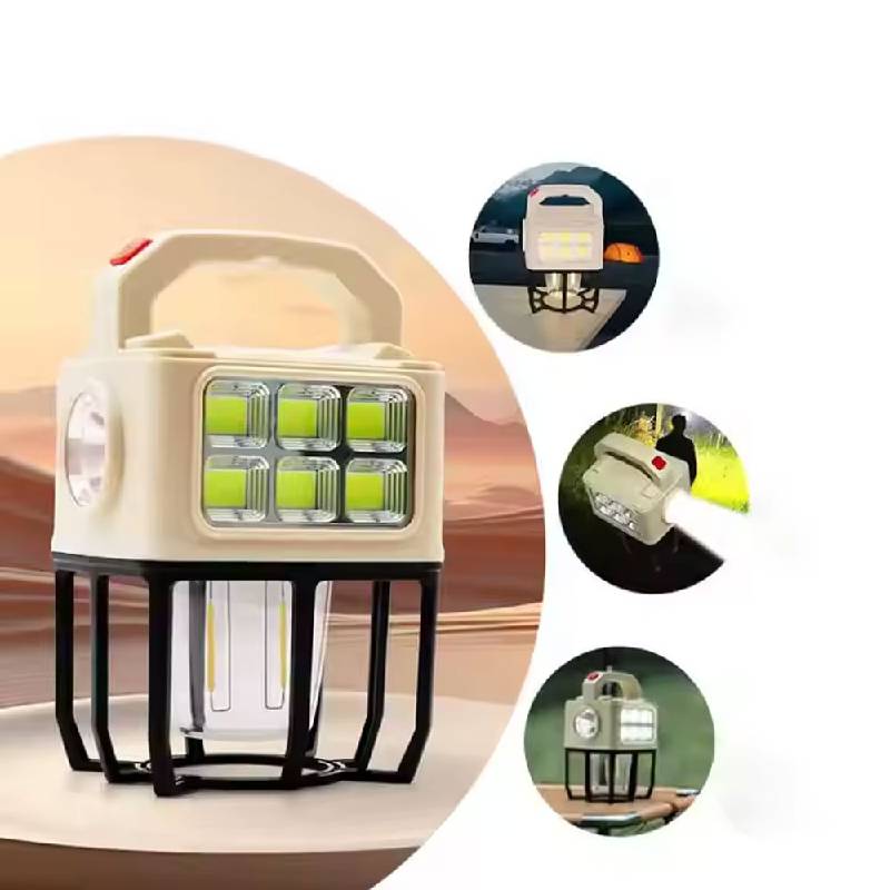 Lampe Solaire Portable NY-9802A Multi-Sources Rechargeable - Image 2