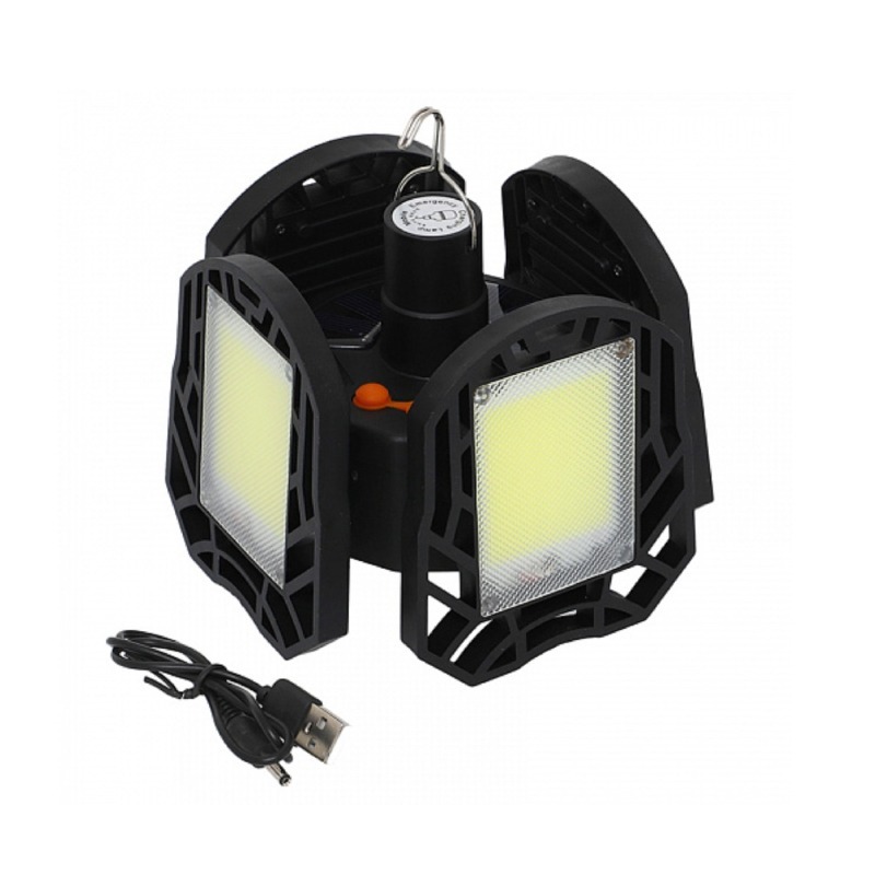 Lampe solaire rechargeable à 4 lampe XF-701 - Image 4