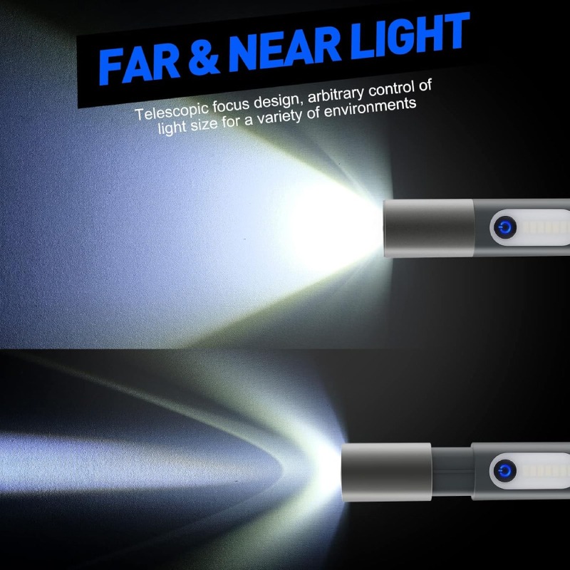 Lampe torche 2835LED Portable Rechargeable 750 Lumens - Image 3