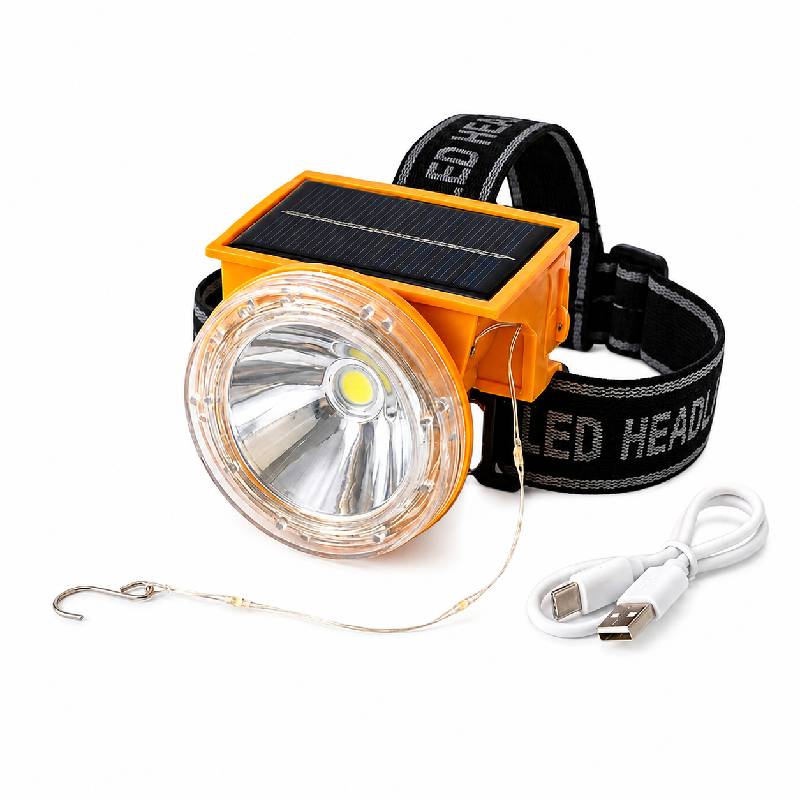 Lampe XSH-JN Frontale Solaire À  Led Haute Puissance - IN-861-1