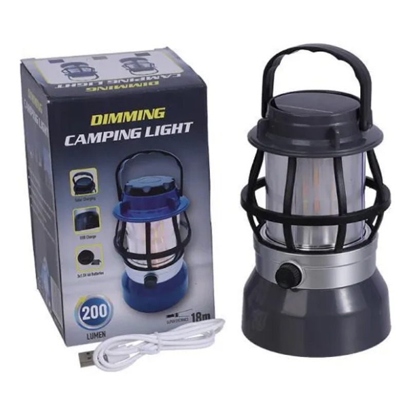 Lampe de camping LED rechargeable DimMing - bleu - Image 2