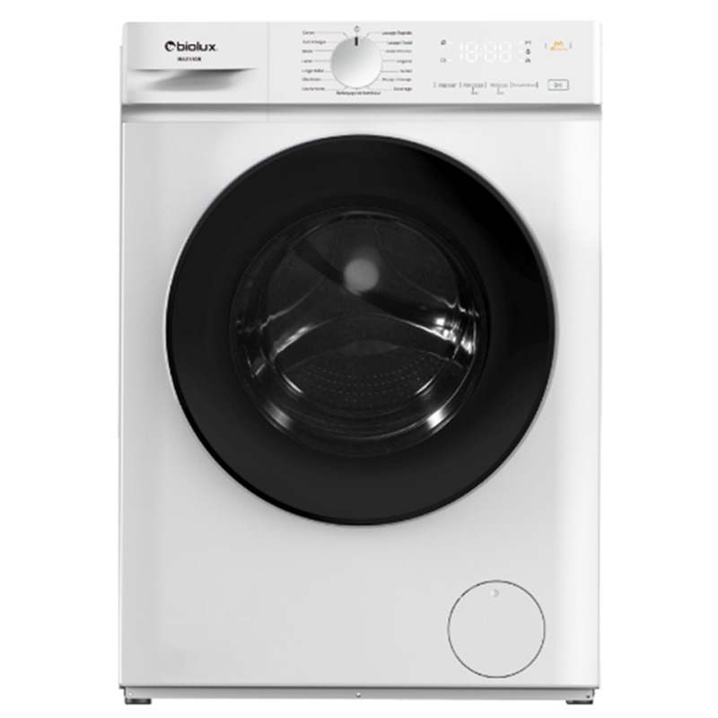 Lave Linge Frontal BIOLUX M-MAXY80B 8Kg - Blanc - Image 3