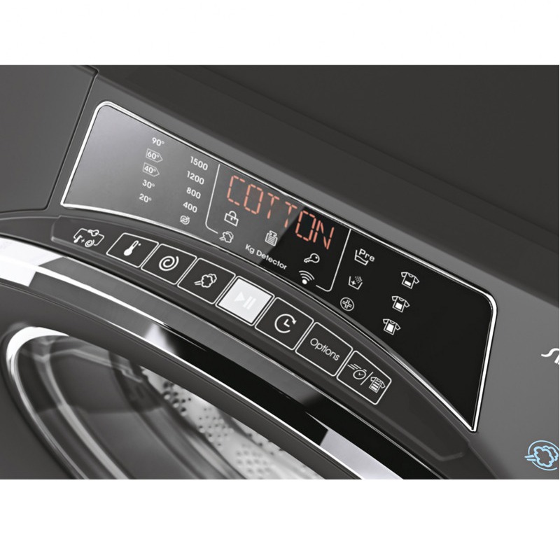 Lave Linge Frontal Inverter CANDY Rapido RO1411DMCRT 11 Kg - Silver - Image 4