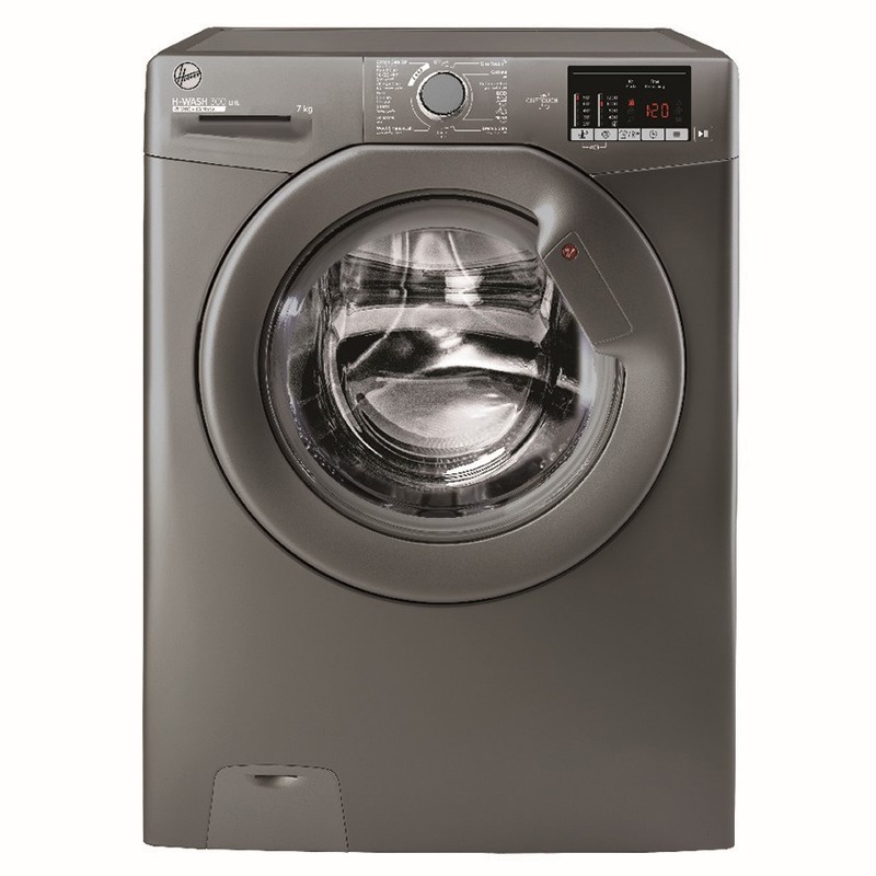 Lave Linge Frontal HOOVER H3W272DGG-04 7 kg + Sèche Linge + Pack 4 Tampons - Image 3