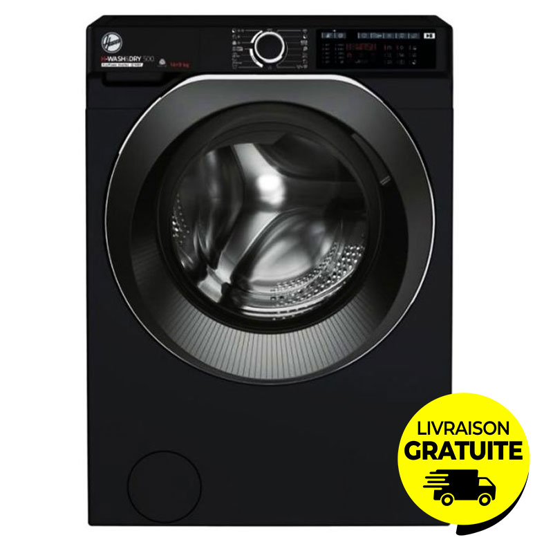 Lave linge Frontale HOOVER HW414MBCB-1 14 Kg - Noir, Photo boutique MyTek chez MyTek