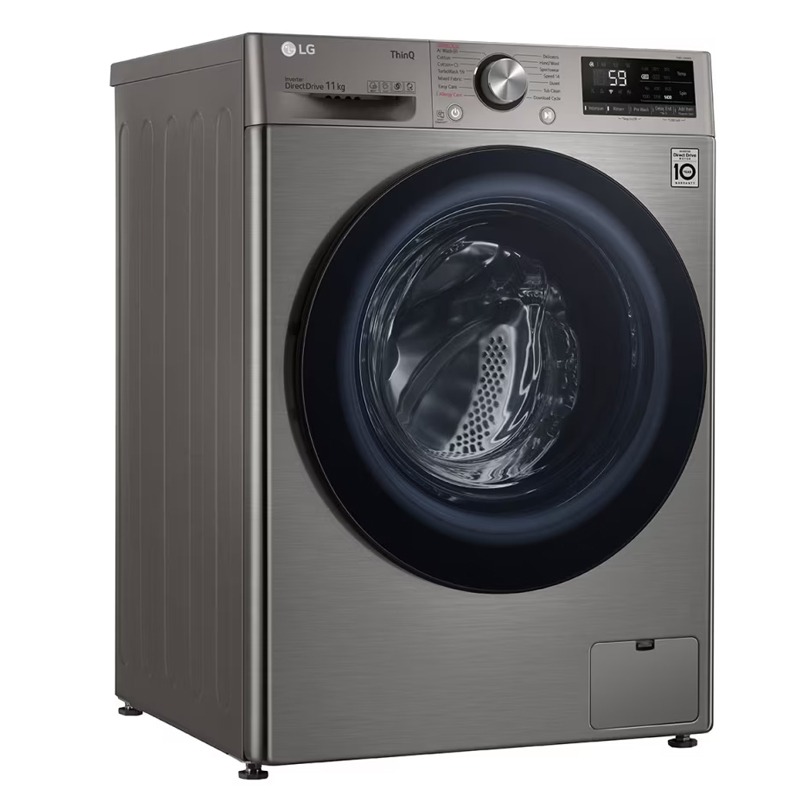 Lave linge Frontal LG F4Y5EYGYPV 11 Kg - Silver - Image 4
