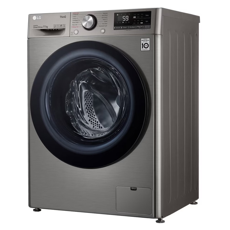 Lave linge Frontal LG F4Y5EYGYPV 11 Kg - Silver - Image 5