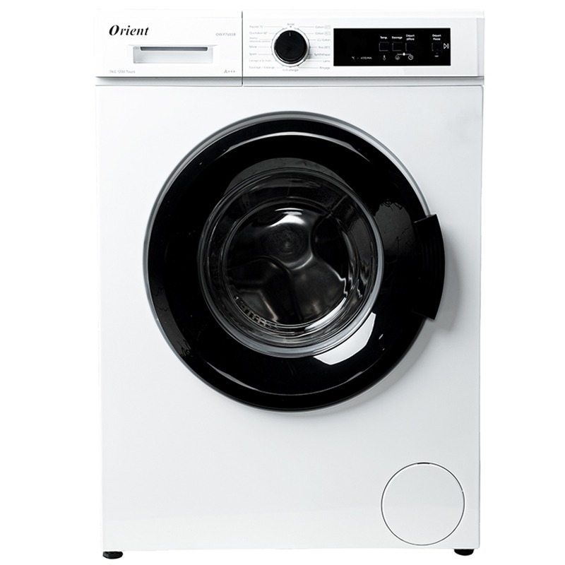  Lave Linge Frontal ORIENT OW-F7V01B 7Kg - Blanc - Image 3
