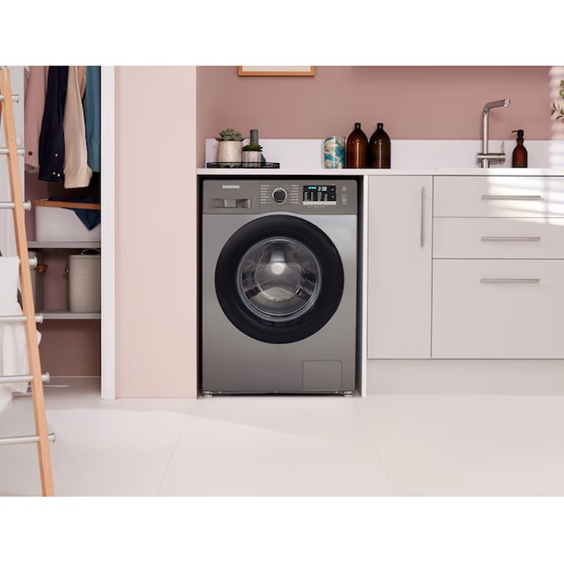 Lave Linge Frontal SAMSUNG WW90TAO46AX1MF Eco Bubble 9Kg - Silver - Image 6