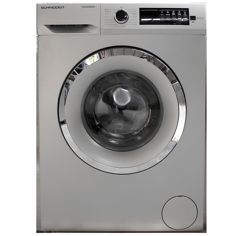 Lave linge Frontal SCHNEIDER SCLL810EXPS 8Kg + Pack 4 Tampons + Mini Hachoir Électrique - Image 3