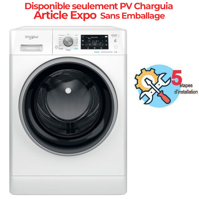 Lave linge Frontal WHIRLPOOL FFWD9248WBS-VNA 9kg