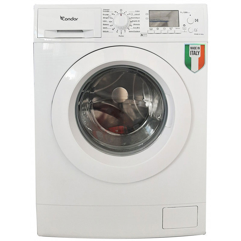 Lave linge Frontal CONDOR CON-F912D 9Kg - Blanc - Image 3