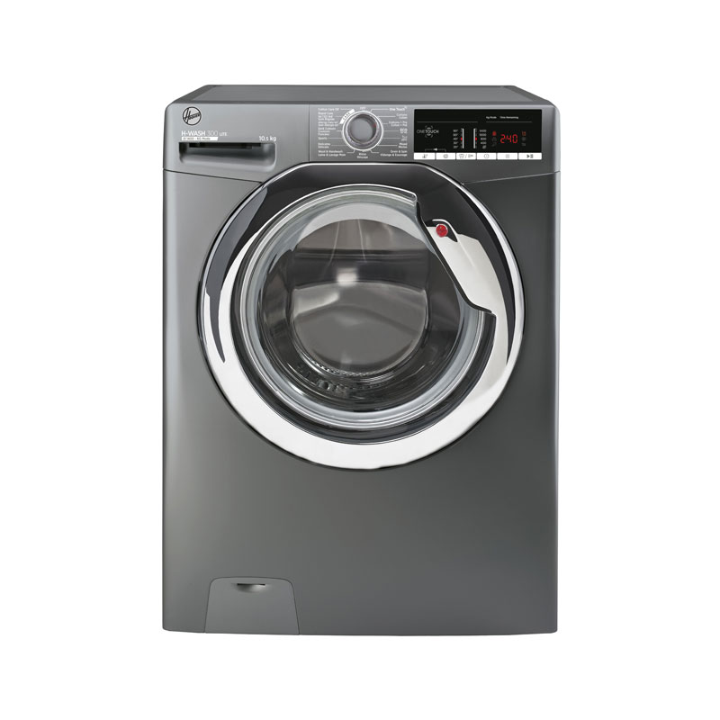 Lave Linge Frontal HOOVER H3WS4105TCGE-04 10.5 Kg + Pack 4 Tampons + Fer à repasser FLORIA - Image 3
