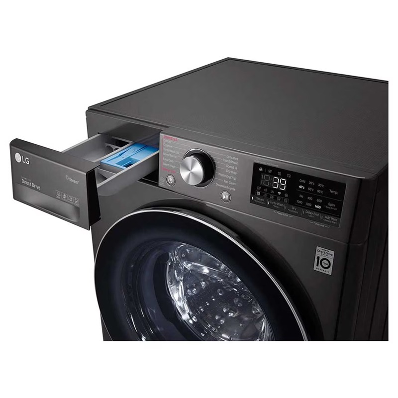 Lave linge Séchant Frontal LG F4R5VGG2E 9 Kg - Silver - Image 7