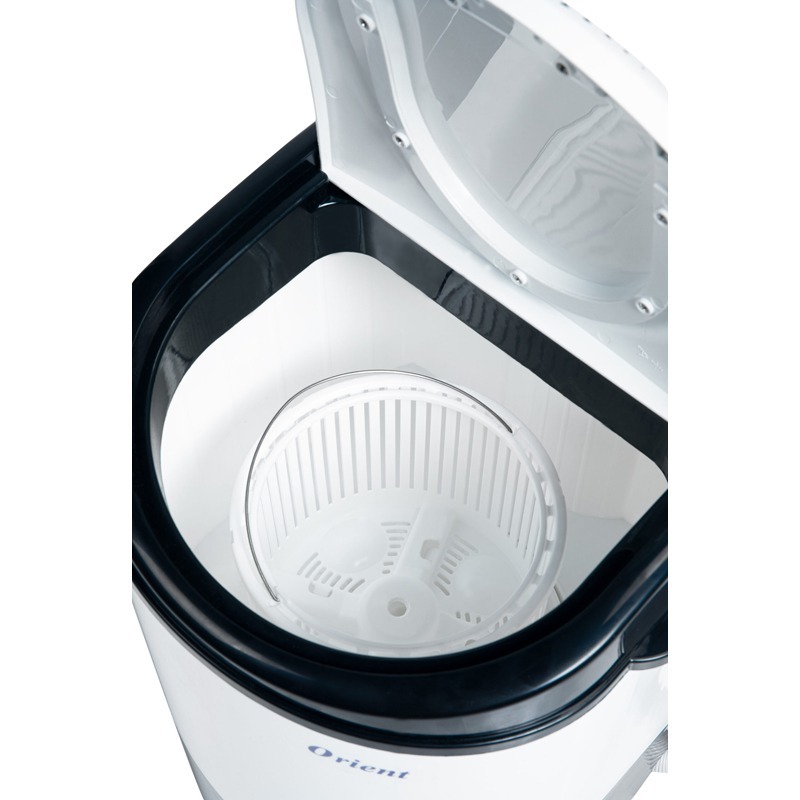 Lave Linge Semi-Automatique ORIENT 3.5 kg - Blanc&Noir - Image 3
