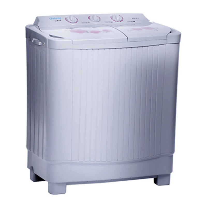 Lave Linge Semi-Automatique ORIENT XPB18-2G 7.5Kg - Gris - Image 2