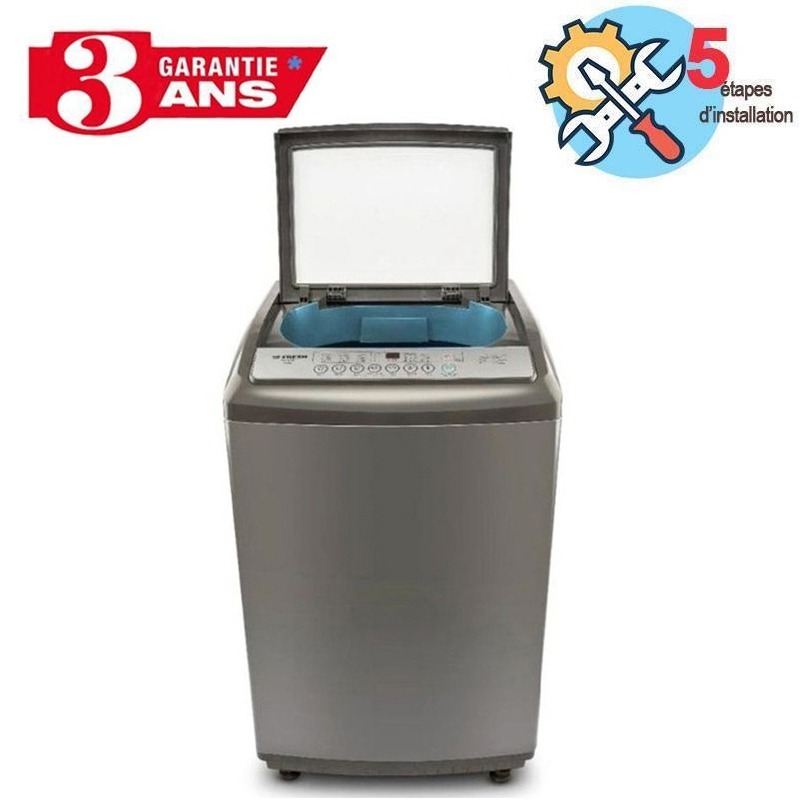 Lave linge Top FRESH FTM-12F12S 12kg - Silver, Photo boutique MyTek chez MyTek