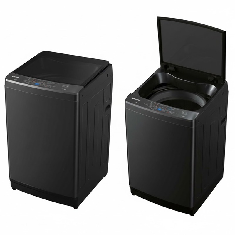 Lave Linge Top NEWSTAR AT12-680DS 10Kg - Dark Silver - Image 5