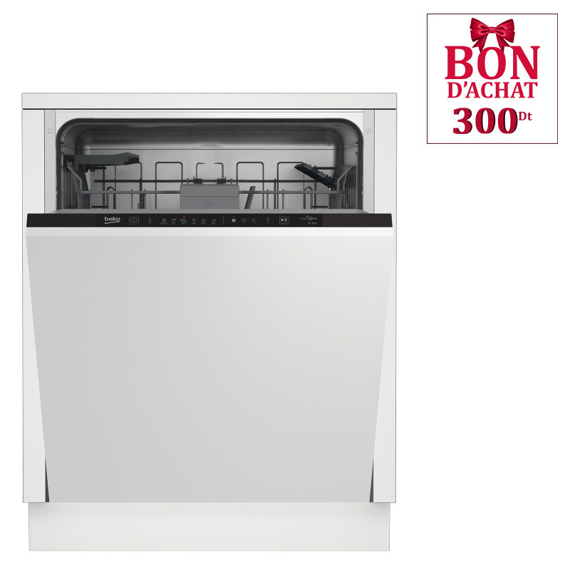Beko b300 BDIN16435 lave-vaisselle Entièrement intégré 14 couverts D, Photo boutique MyTek chez MyTek