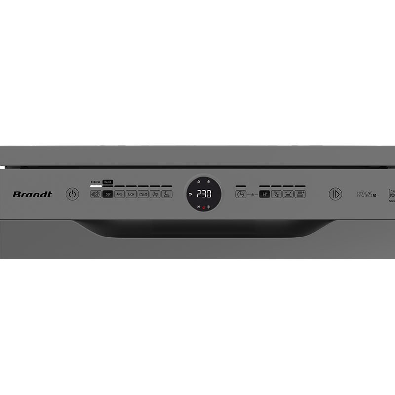 Lave Vaisselle BRANDT BDF41MS 14couverts - Silver - Image 4