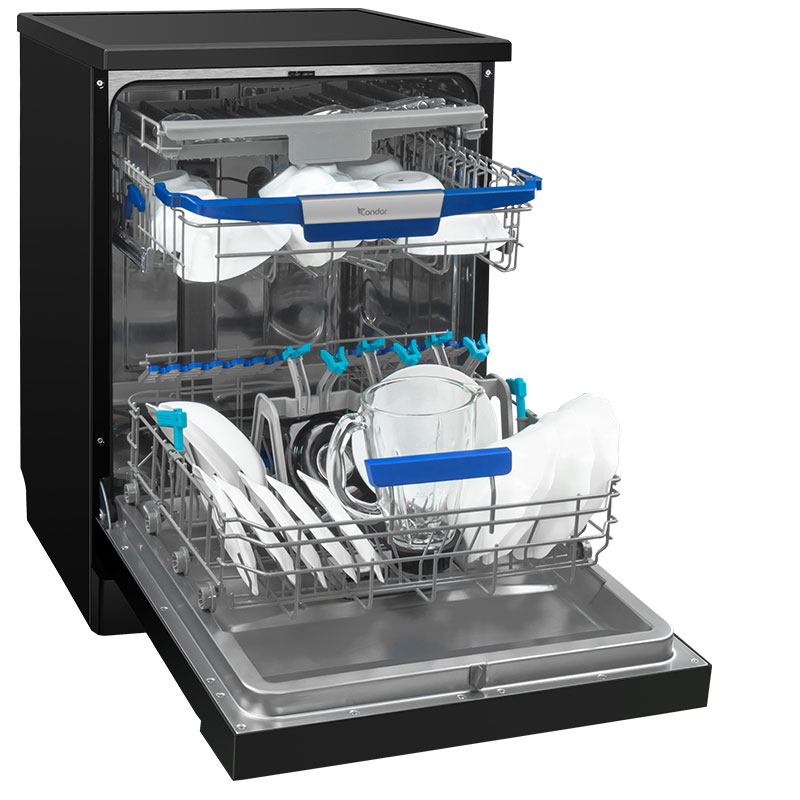 Lave Vaisselle CONDOR 16 Couverts CLV-LUX16XB - Noir - Image 2