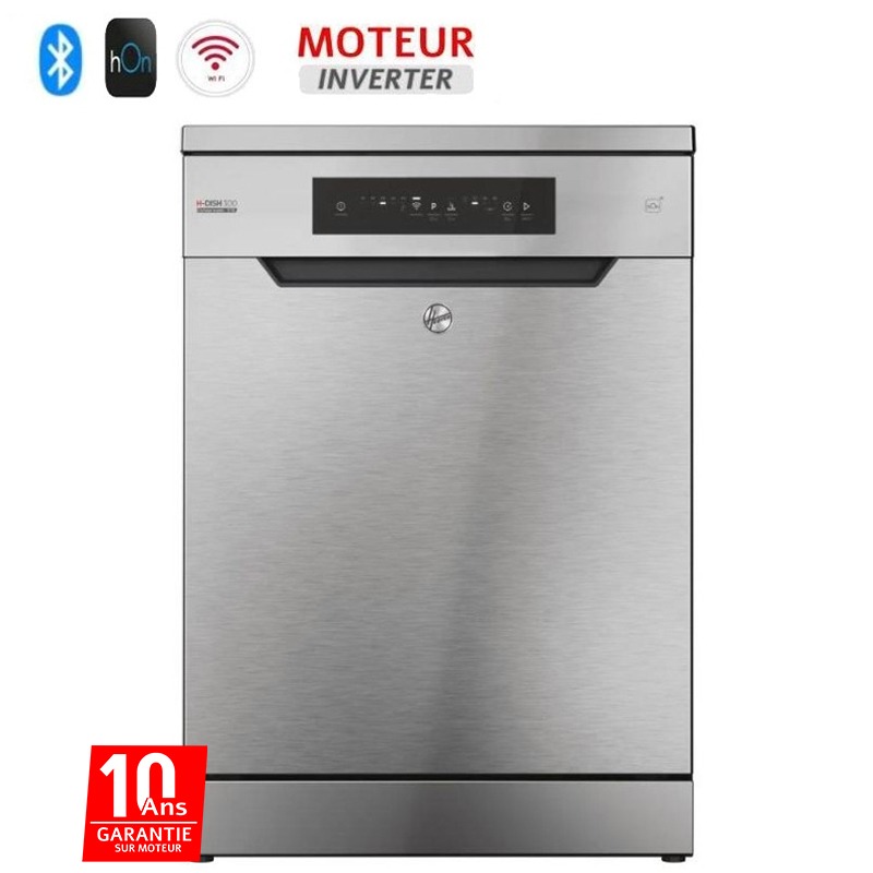 Lave Vaisselle Inverter HOOVER HF3C7F0X 13 Couverts - Inox