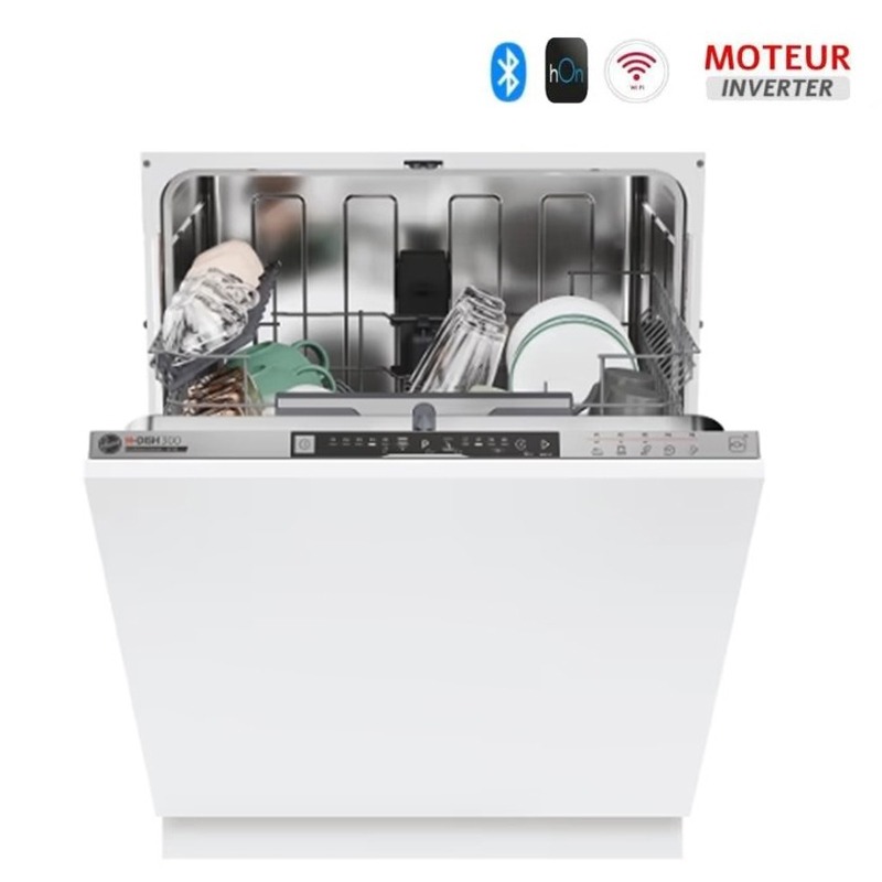 Lave Vaisselle Encastrable Hoover HI4E7L0S-80 14 Couverts Blanc, Photo boutique MyTek chez MyTek