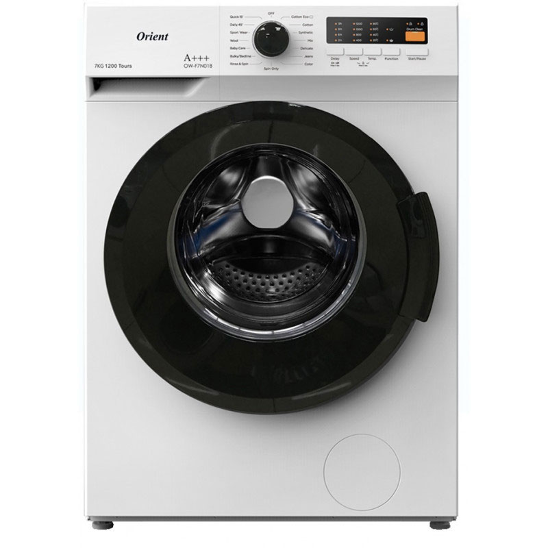 Lave Linge Frontal ORIENT OW-F7V03B 7Kg - Blanc - Image 3