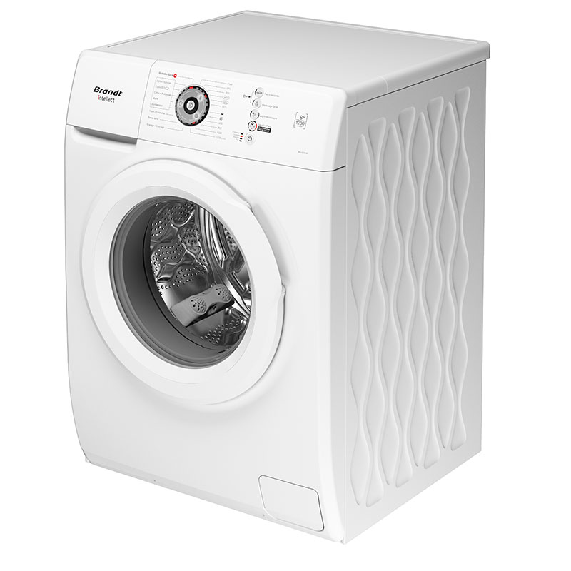 Lave Linge Frontal BRANDT BAL82WW 8 Kg - Blanc - Image 4