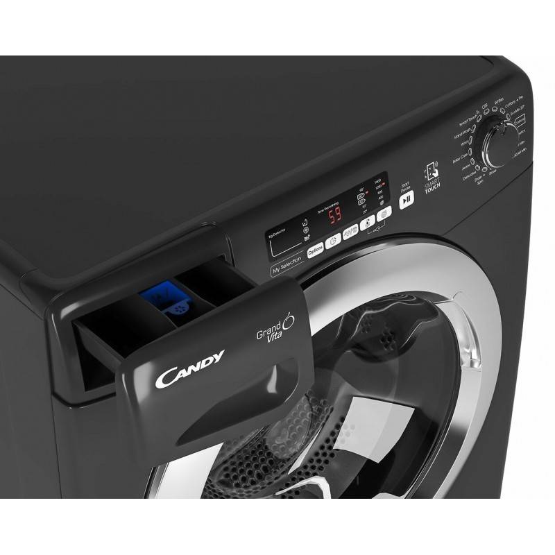 Lave Linge Frontal CANDY GVS149DC3R-80 9 Kg - Silver - Image 6