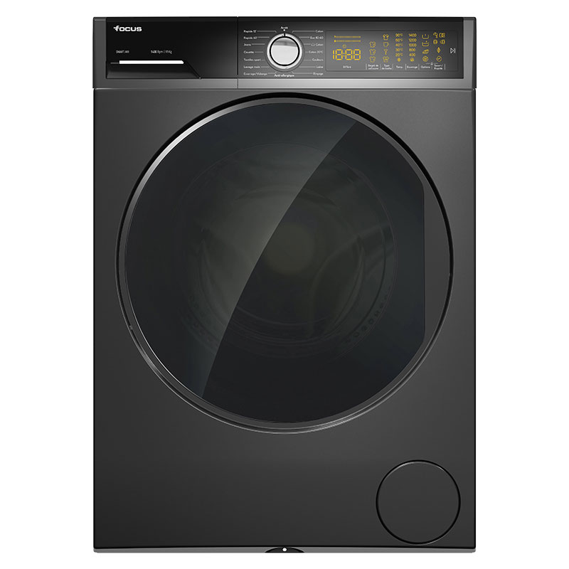 Lave linge Frontal FOCUS SMART 1411 11kg - Gris Foncé - Image 3