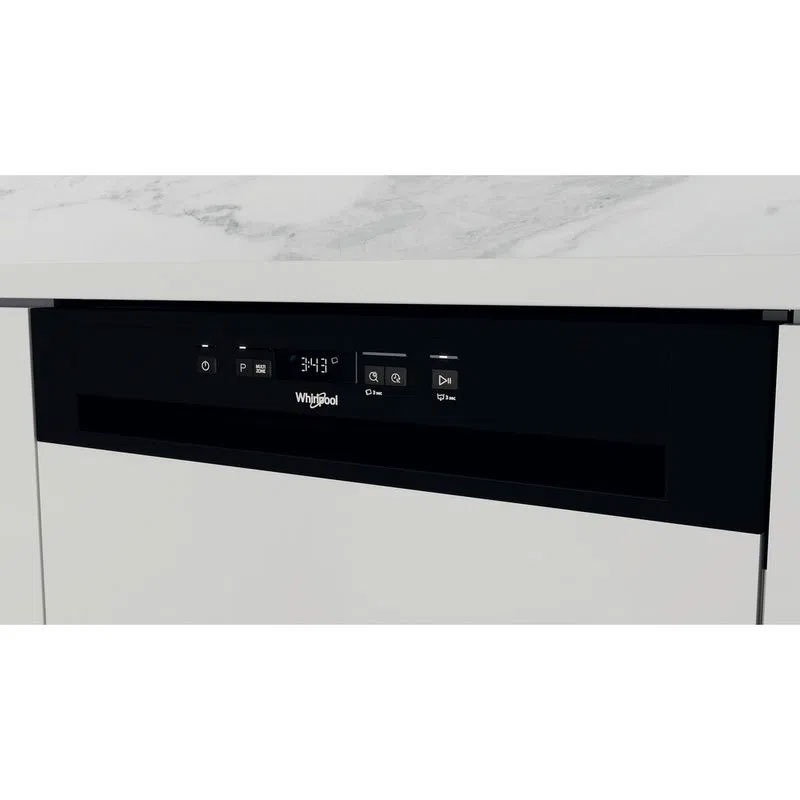 Lave Vaisselle Semi-Encastrable WHIRLPOOL WBC3C26B 14 Couverts - Image 2