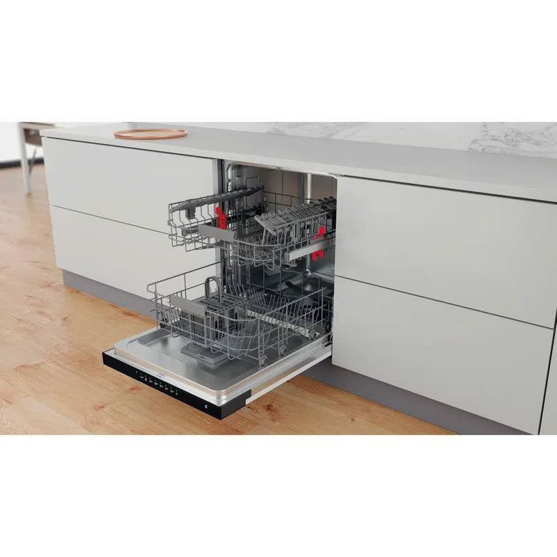 Lave Vaisselle Semi-Encastrable WHIRLPOOL WBC3C26B 14 Couverts - Image 4